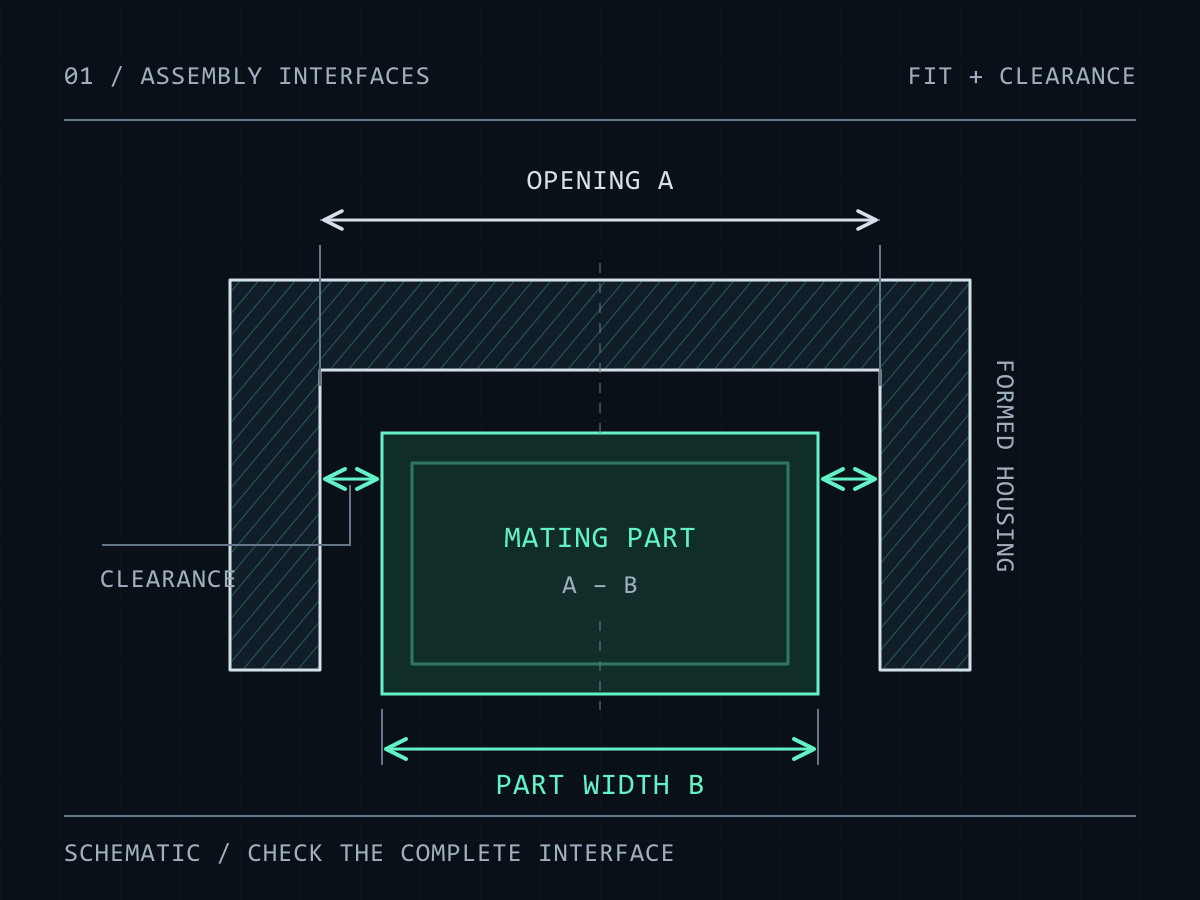 Sheet Metal Assembly Tolerance Stack-Up