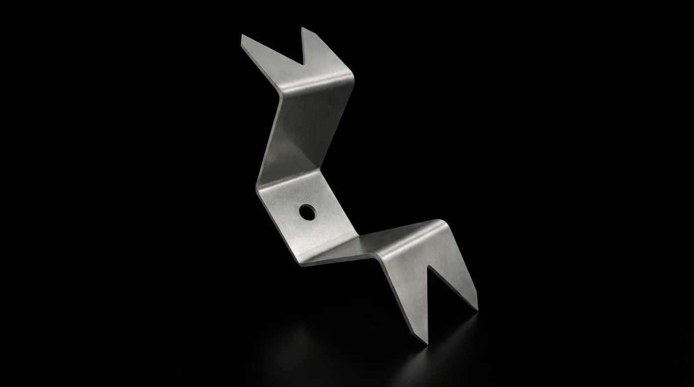 Formed sheet metal Z bracket