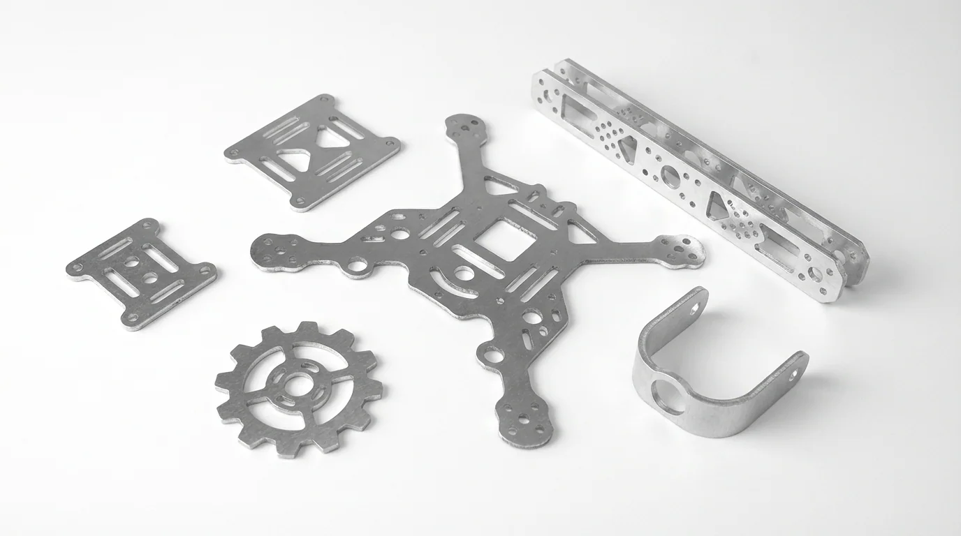 Representative stainless steel parts