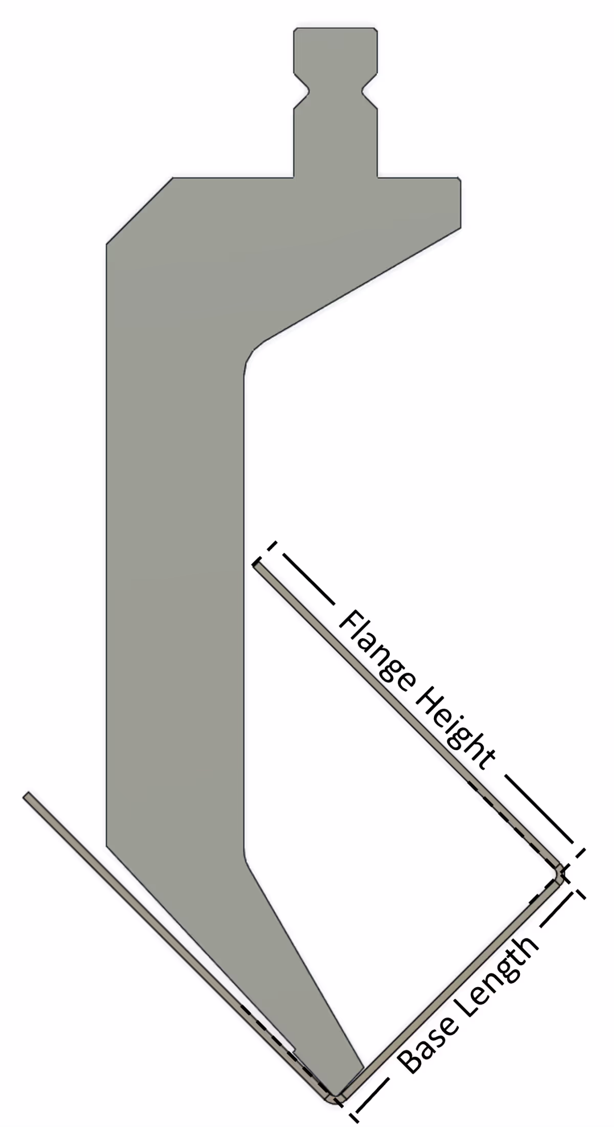 Standard flange height tooling reference